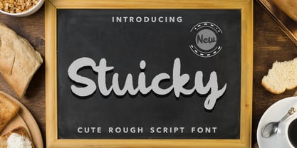 Stuicky Font Poster 1