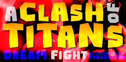 Dream Fight Font Poster 2