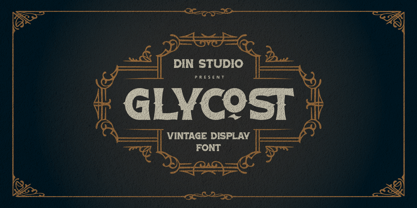 Glycost Font Poster 1