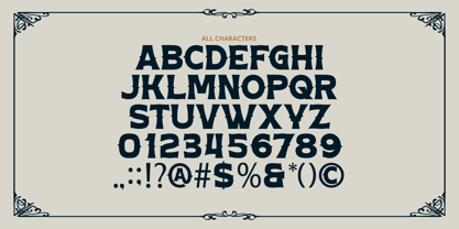 Glycost Font Poster 12