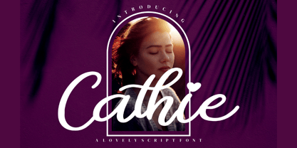 Cathie Font Poster 1