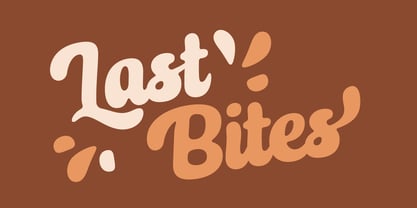 Choco Taste Font Poster 6