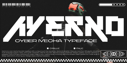 Averno Font Poster 1