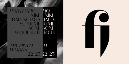 Neue Magnat Display Font Poster 7