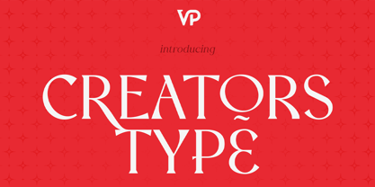 Creators Type Font Poster 1