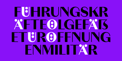 Neue Magnat Standard Font Poster 5