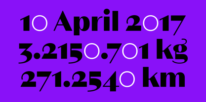 Neue Magnat Standard Font Poster 8