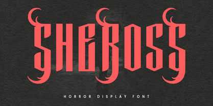 MC Sheross Font Poster 1