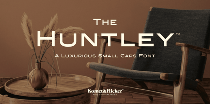 The Huntley Font Poster 1