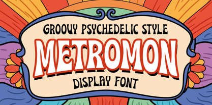 Metromon Font Poster 1