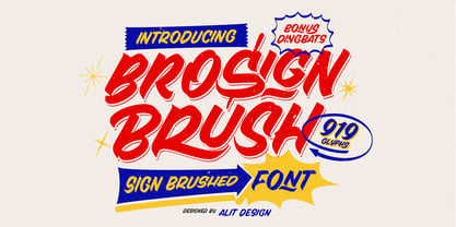 Brosign Brush Police Poster 1