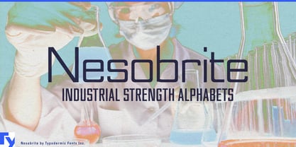 Nesobrite Font Poster 1