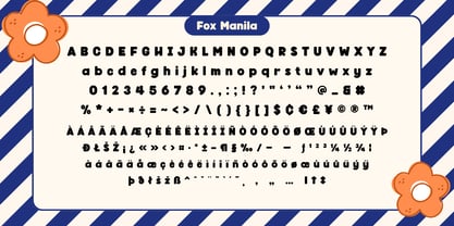 Fox Manila Fuente Póster 6