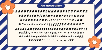 Fox Manila Fuente Póster 7