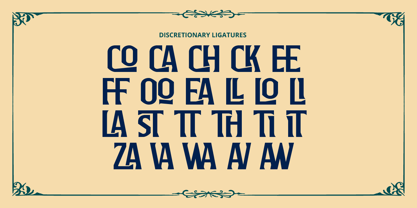 Cloresta Font Poster 13