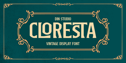 Cloresta Font Poster 1