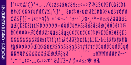 Sphinxed PB Font Poster 5