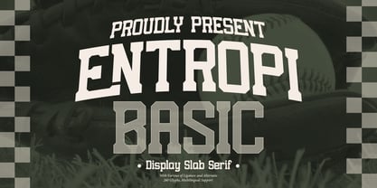 Entropi Basic Font Poster 1