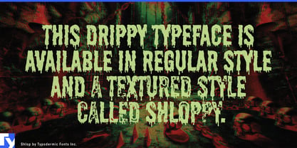 Shlop Font Poster 3