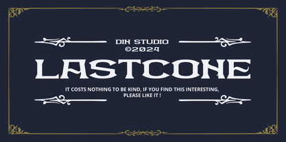 Lastcone Font Poster 15