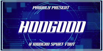 Hodgood Font Poster 1