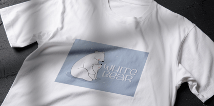 White Bear Font Poster 5