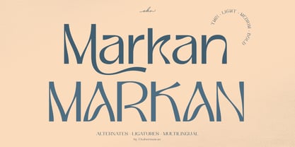 Markan Font Poster 1