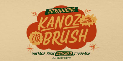 Kanoz Brush Police Poster 1