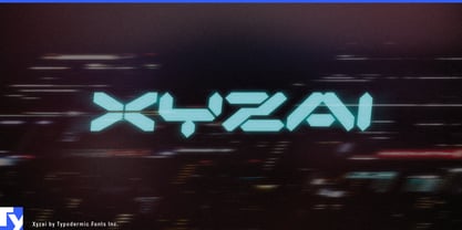 Xyzai Font Poster 1