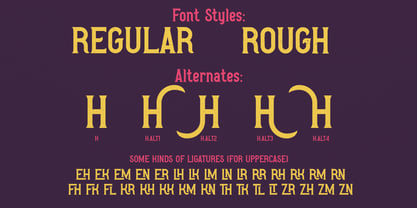 Rebel Charm Font Poster 5