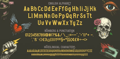 Rebel Charm Font Poster 3