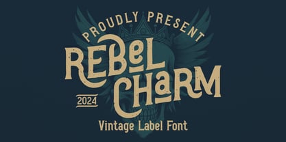 Rebel Charm Font Poster 1