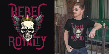 Rebel Charm Font Poster 4