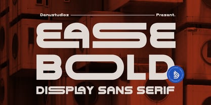 Ease Bold Font Poster 1