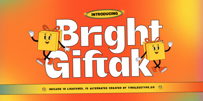 Bright Giftak Fuente Póster 1