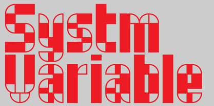 Systm Variable Font Poster 15