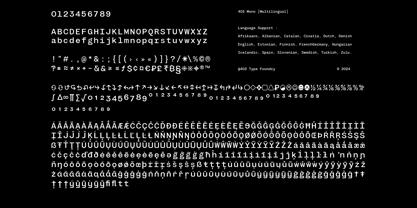 403 Mono Font Poster 4