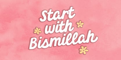 Pinky Blush Font Poster 2