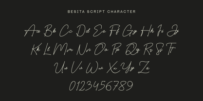 Besita Font Poster 8