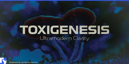 Toxigenesis Font Poster 1