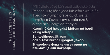 Eligra Font Poster 10