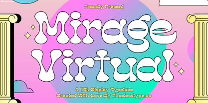 Mirage Virtual Font Poster 1