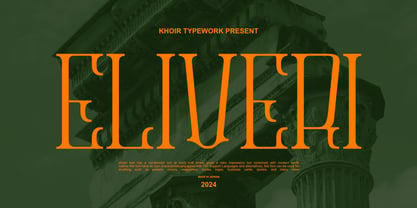 Eliveri Font Poster 1