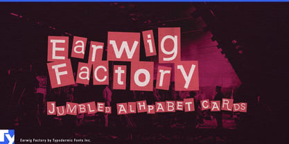 Earwig Factory Font Poster 1