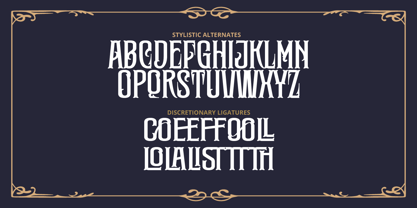 Tarvise Font Poster 13