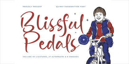 Blissful Pedals Fuente Póster 1