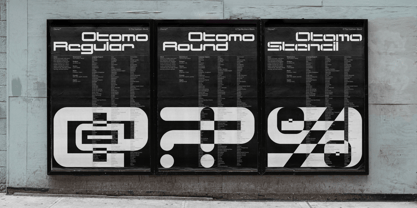 Otomo Font Poster 2