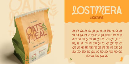 Lost Mera Font Poster 6