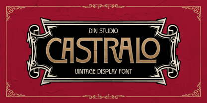 Castralo Font Poster 1