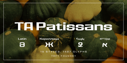 TA Patissans Font Poster 1